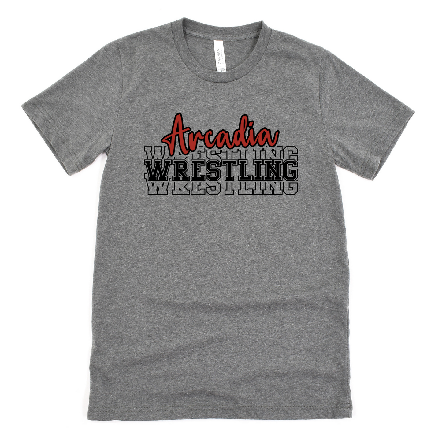 Arcadia Unisex T-Shirt WRESTLING REPEAT