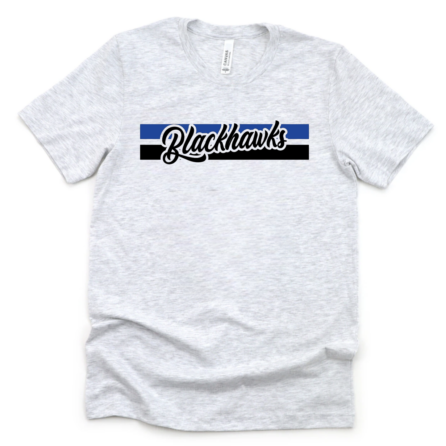 Blackhawks Softball Unisex T-Shirt BLACKHAWKS STRIPES