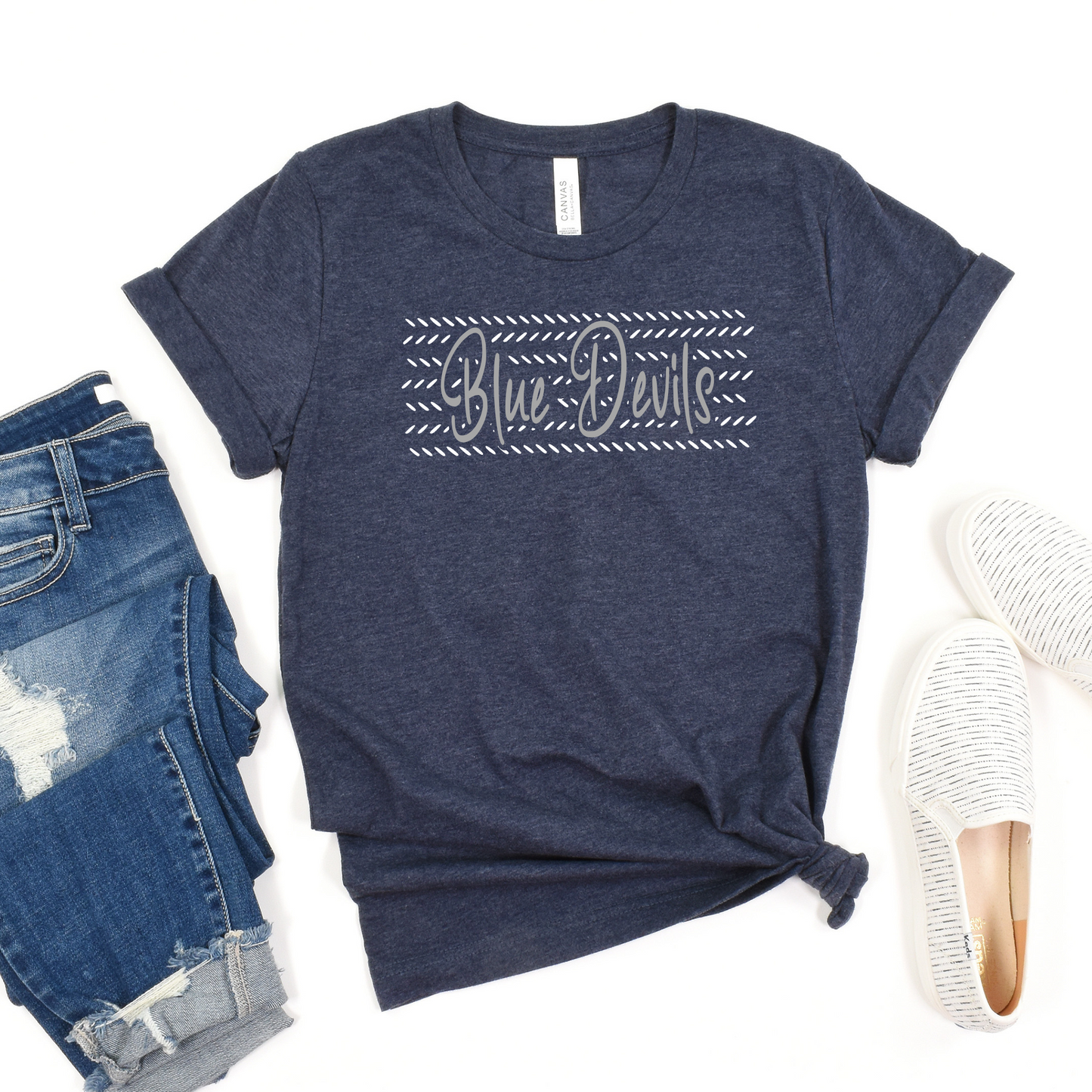 Carey Unisex T-Shirt BLUE DEVILS DASH
