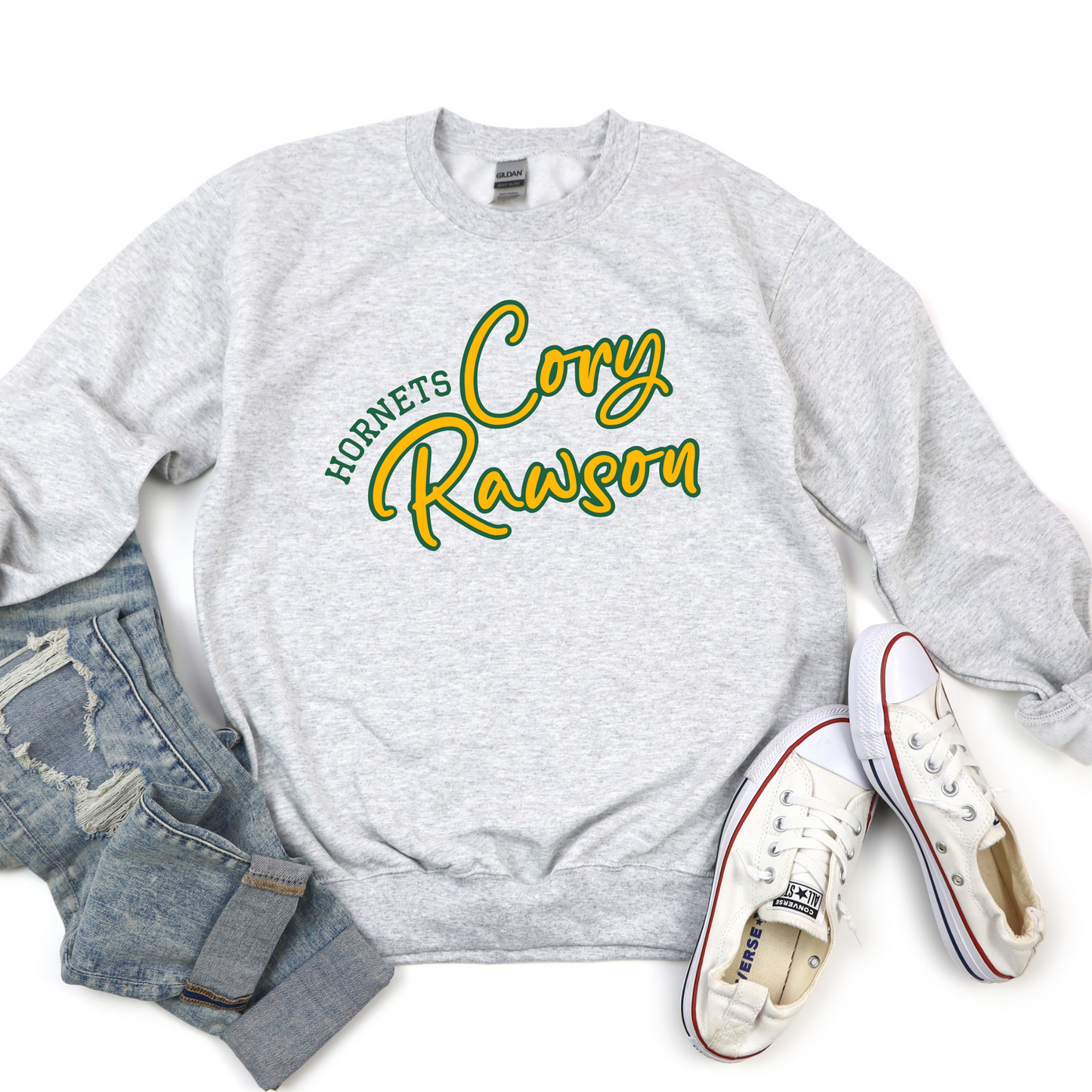 Cory Rawson Unisex Sweatshirt CORY RAWSON HORNETS GREY