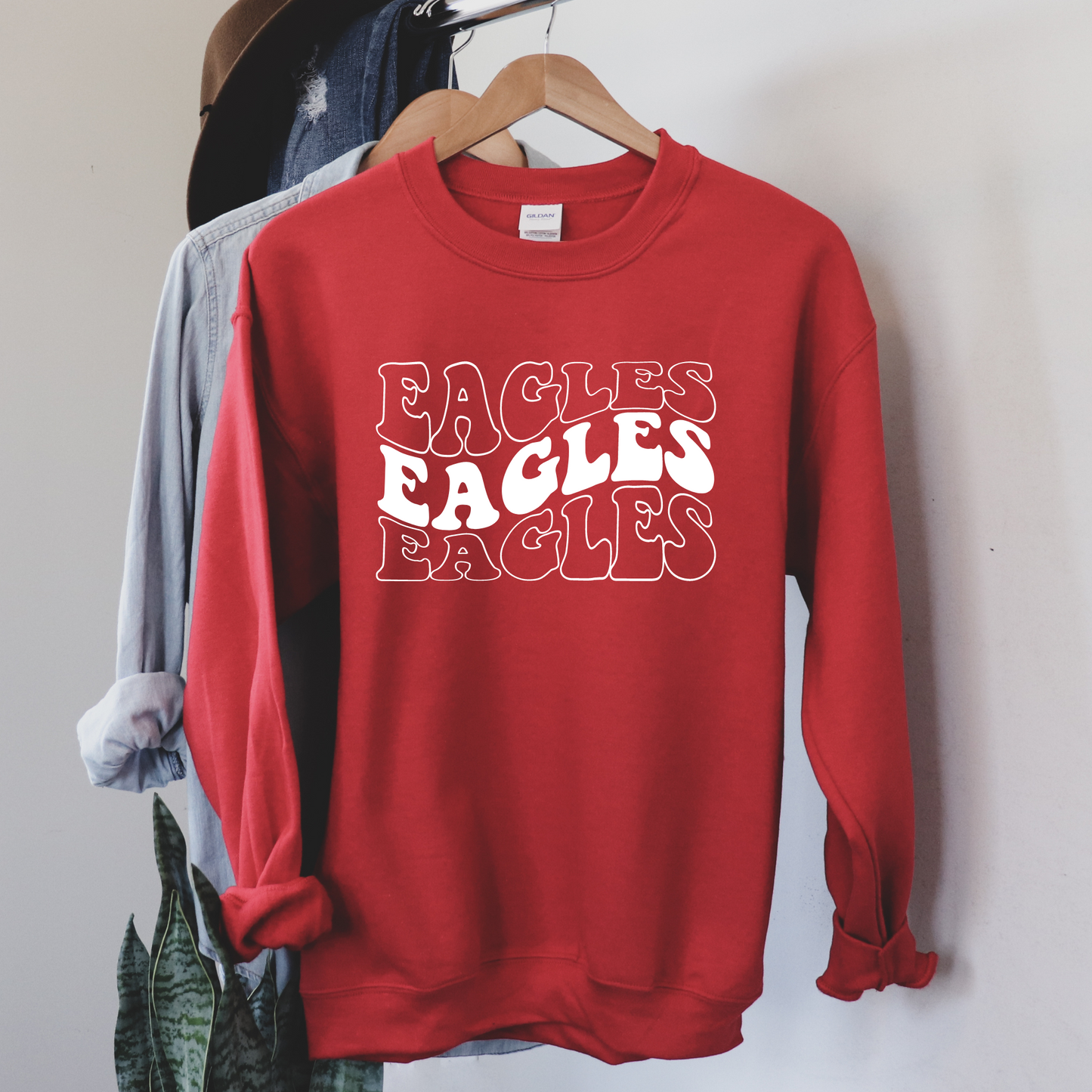 Liberty Benton Unisex Sweatshirt EAGLES WAVE