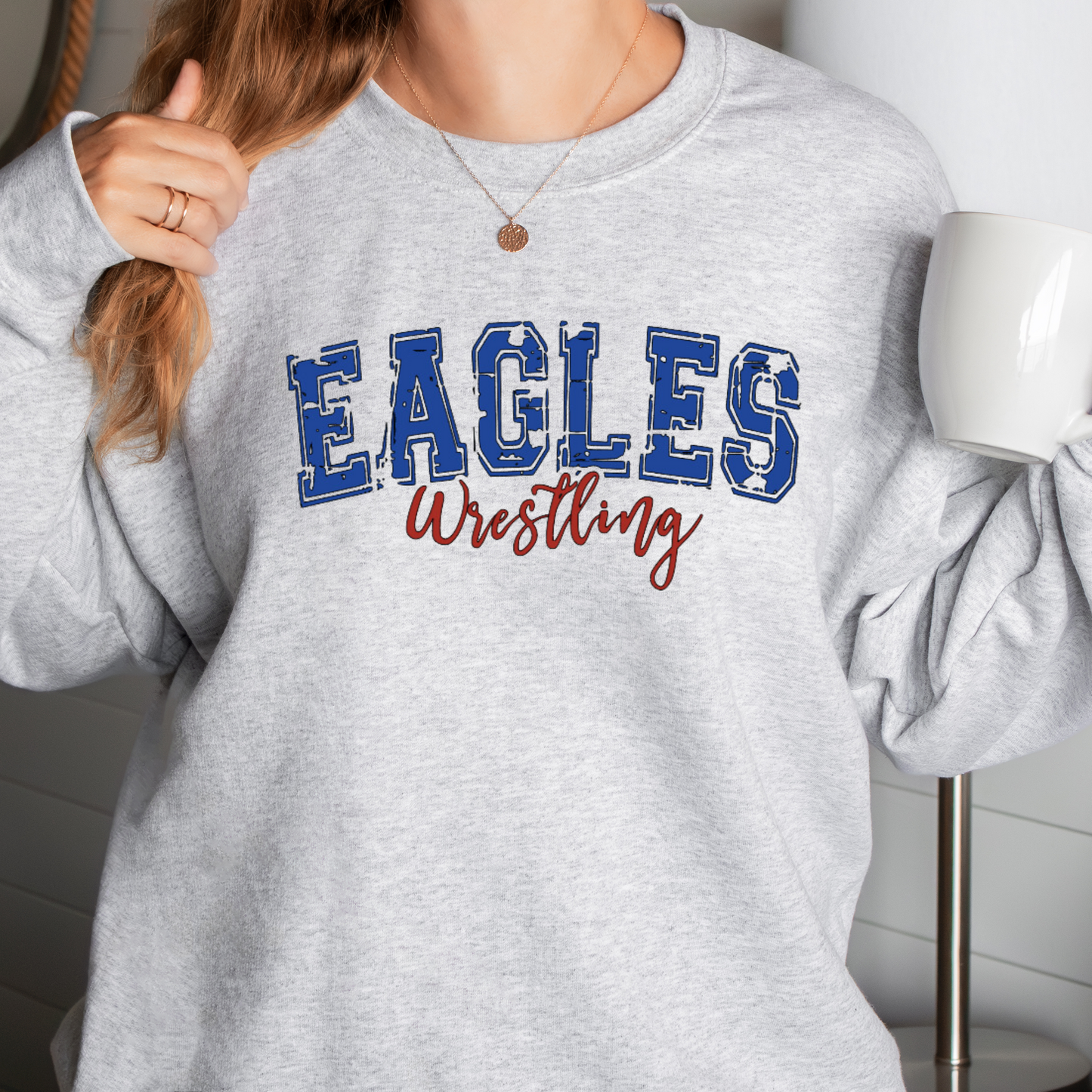 Liberty Benton Unisex Sweatshirt EAGLES WRESTLING