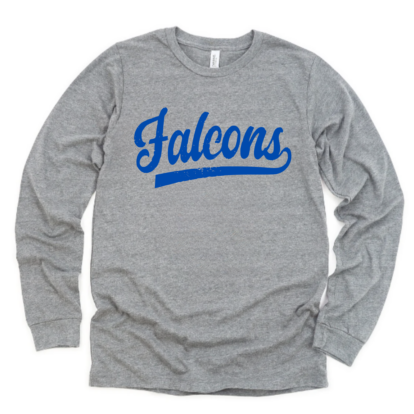 Riverdale Unisex Long Sleeve Shirt FALCONS GREY