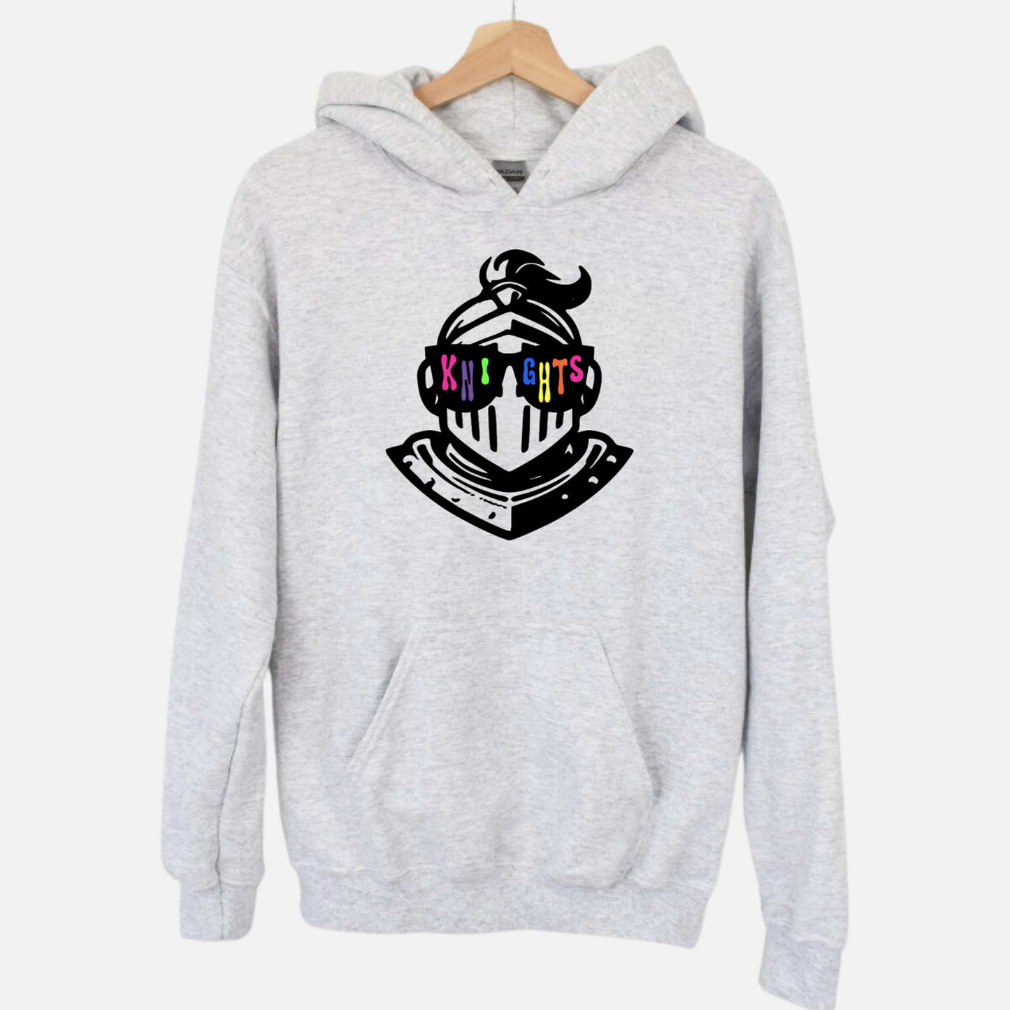 Knights Neon Unisex Hoodie GLASSES