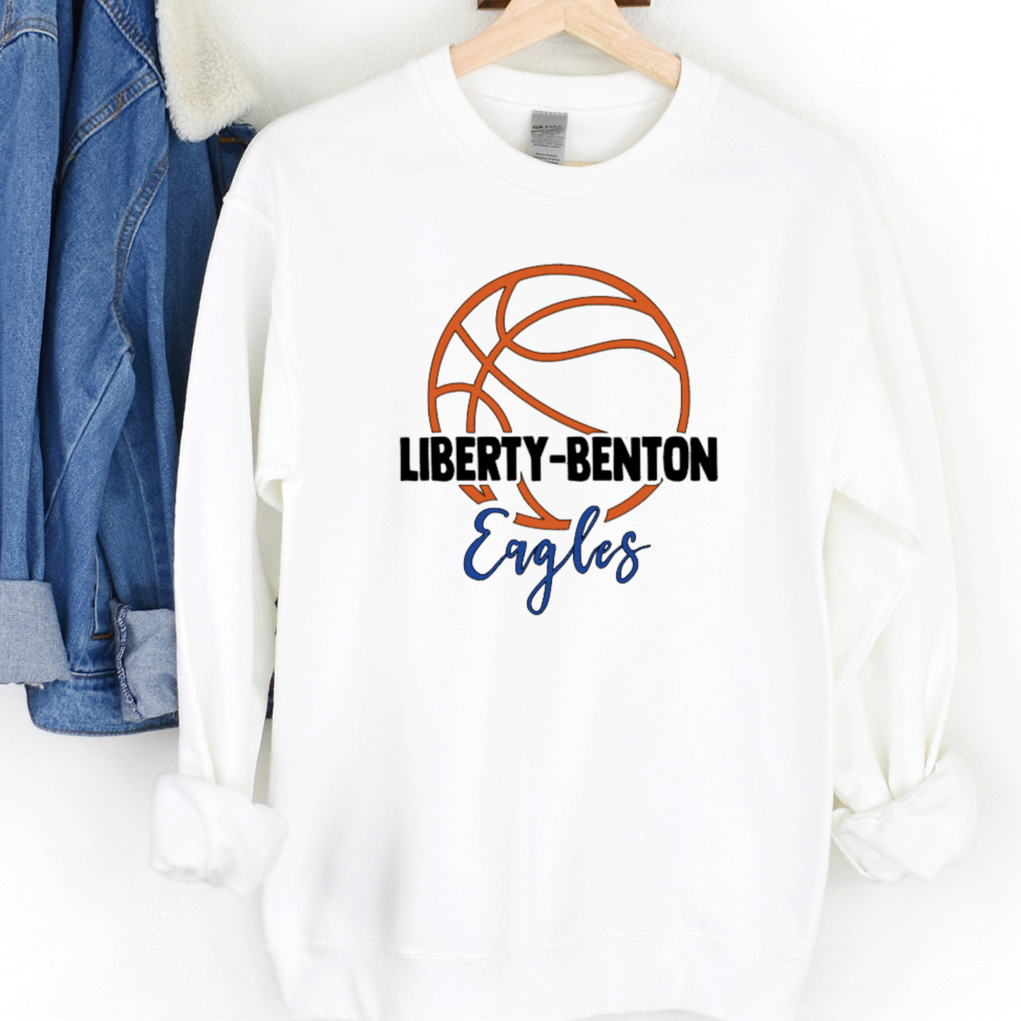 Liberty Benton Unisex Sweatshirt LIBERTY BENTON BASKETBALL