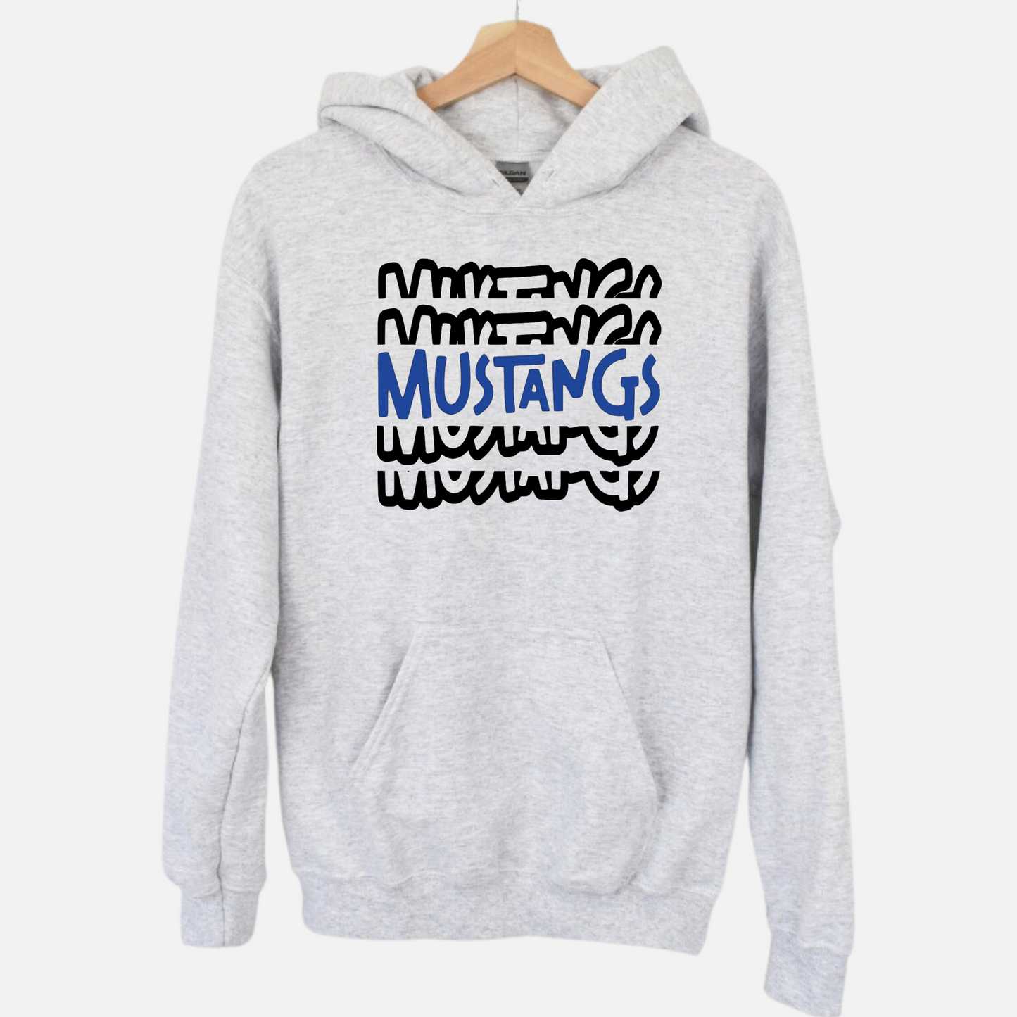 Allen East Unisex Hoodie MUSTANGS