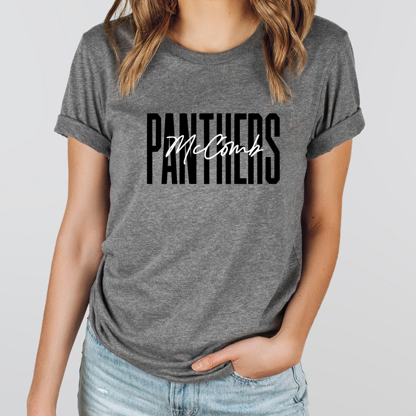 McComb Unisex T-Shirt PANTHERS MCCOMB DARK GREY