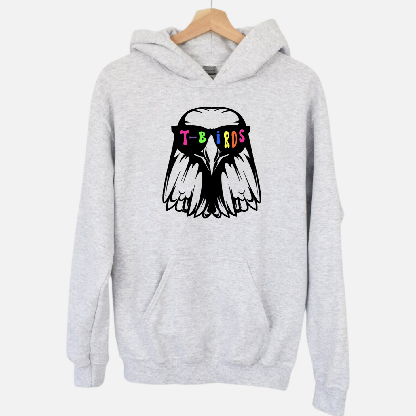 T-Birds Neon Unisex Hoodie GLASSES