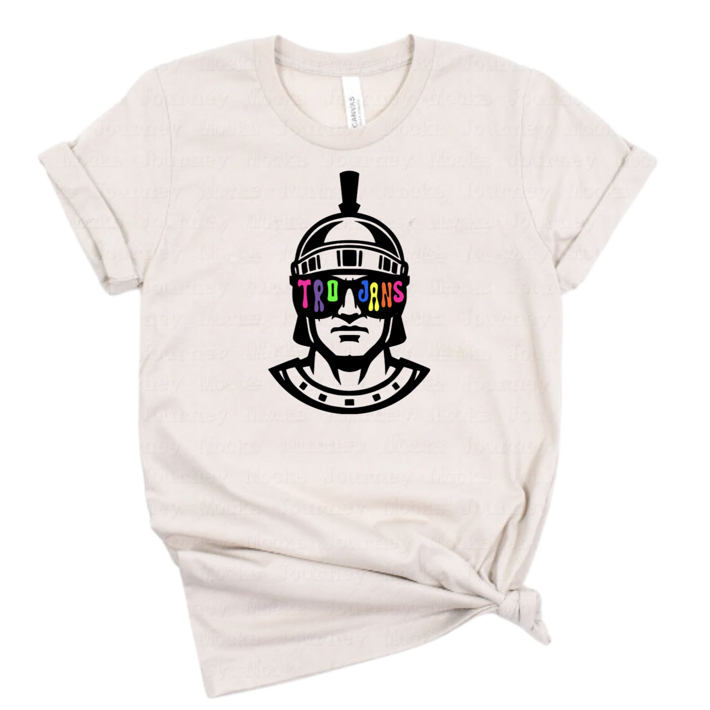 Trojans Neon Unisex T-Shirt GLASSES