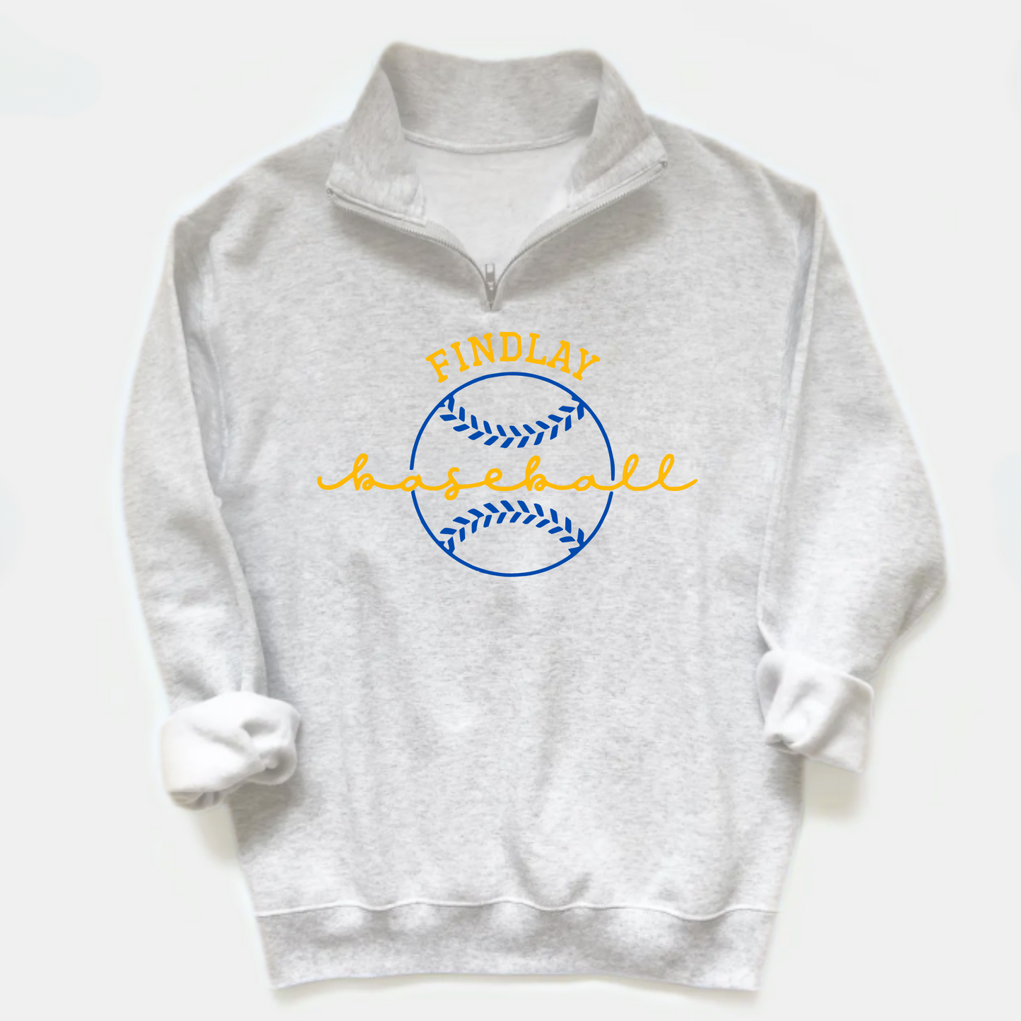 Findlay Quarter Zip Sweatshirt FINDLAY BASEBALL