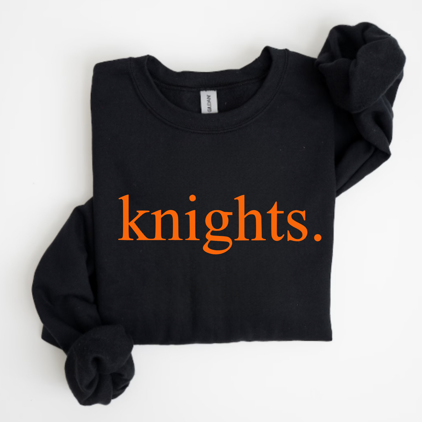 Van Buren Unisex Sweatshirt KNIGHTS. BLACK