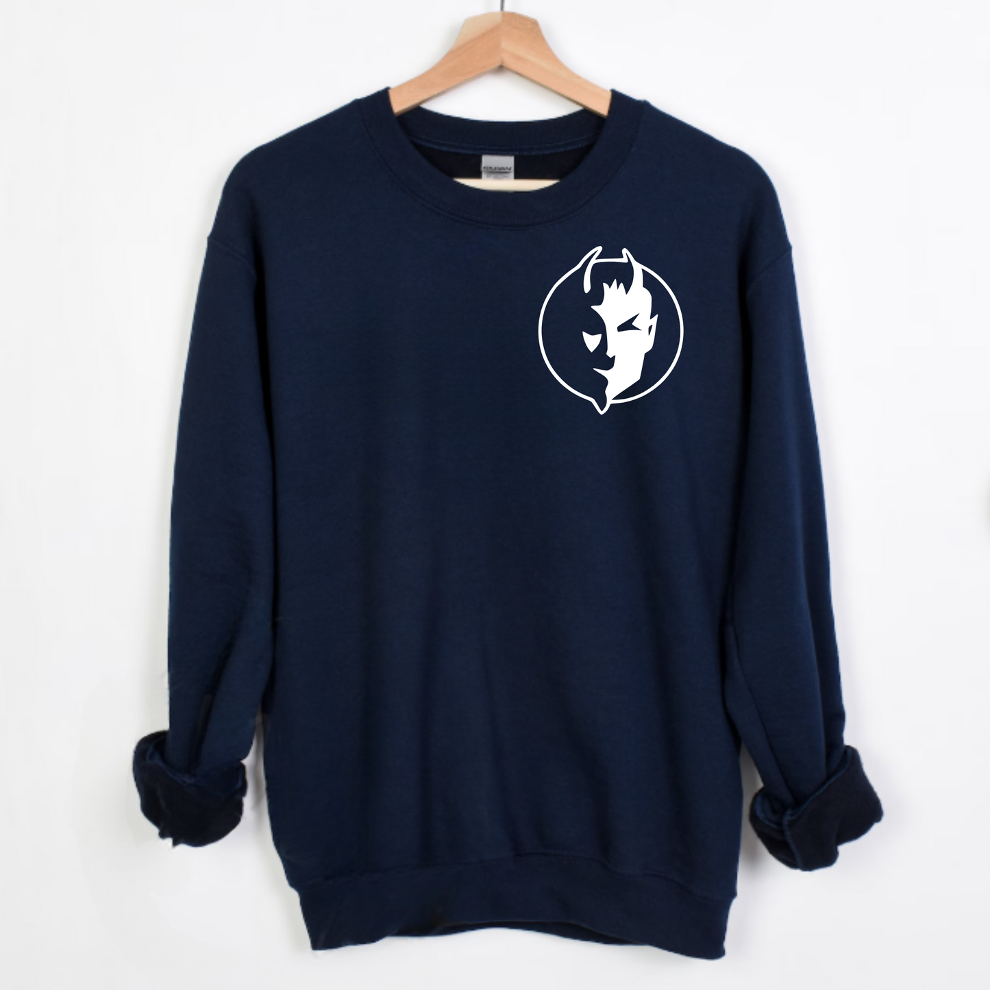 Carey Unisex Sweatshirt BLUE DEVIL CHEST