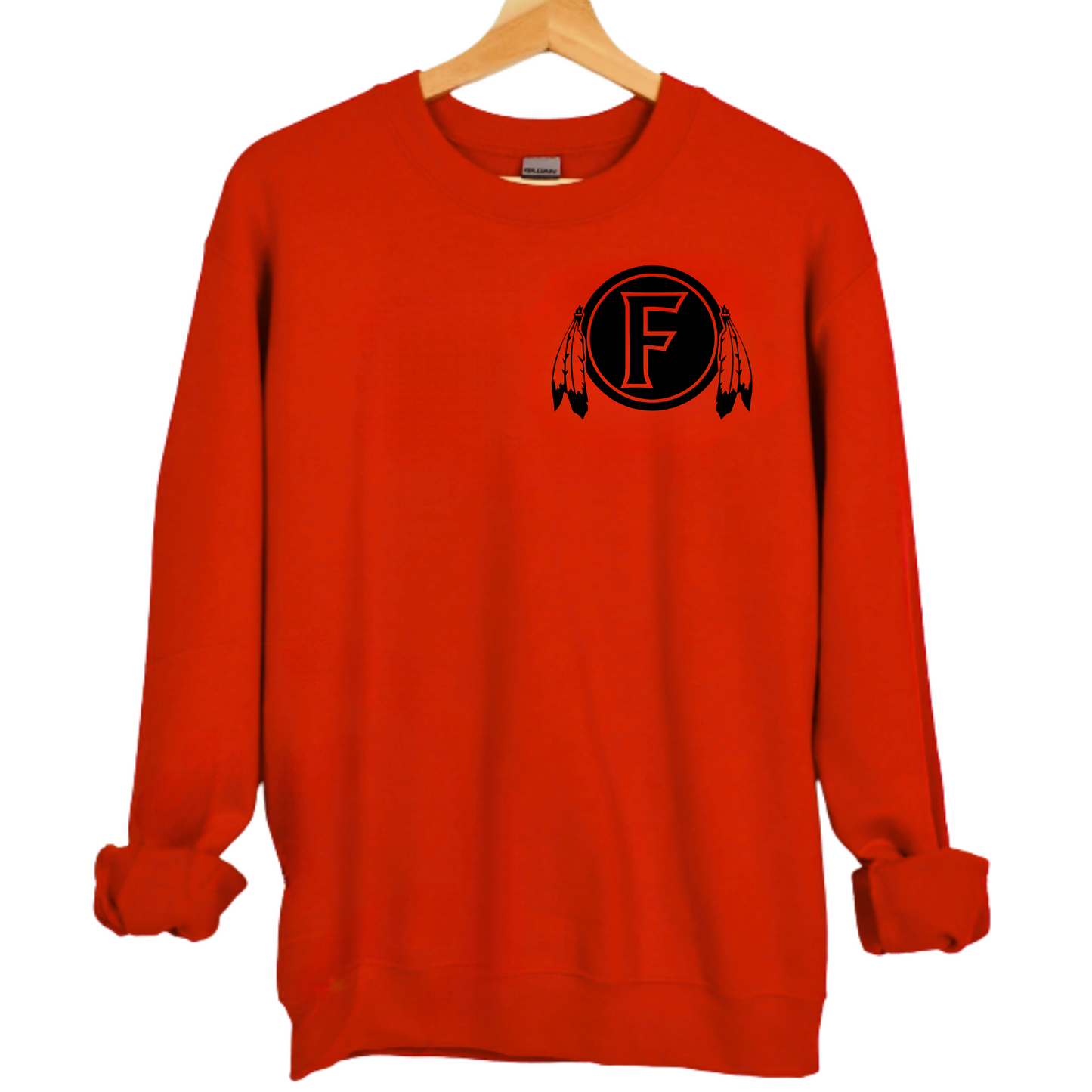 Fostoria Unisex Sweatshirt REDSKINS LOGO