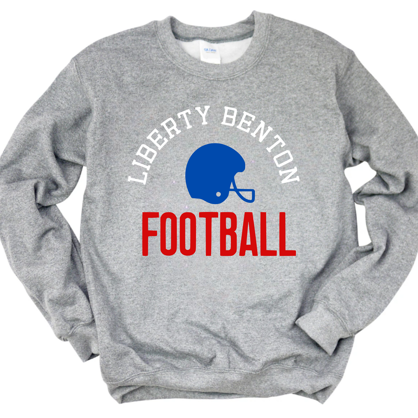 Liberty Benton Unisex Sweatshirt LB FOOTBALL GREY