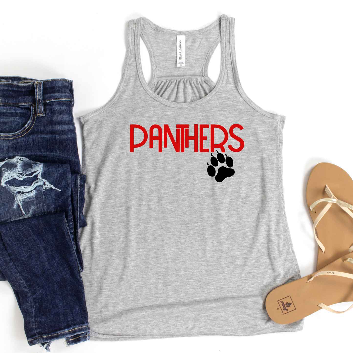McComb Tank Top PANTHERS PAW
