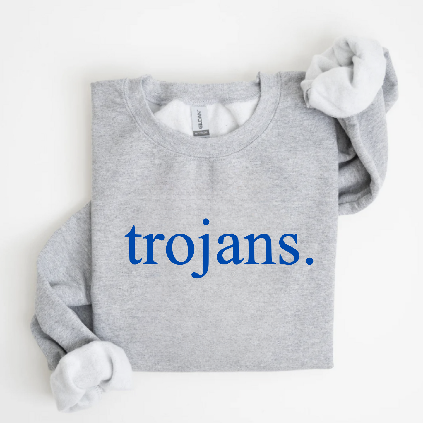 Findlay Unisex Sweatshirt/T-Shirt TROJANS. GREY