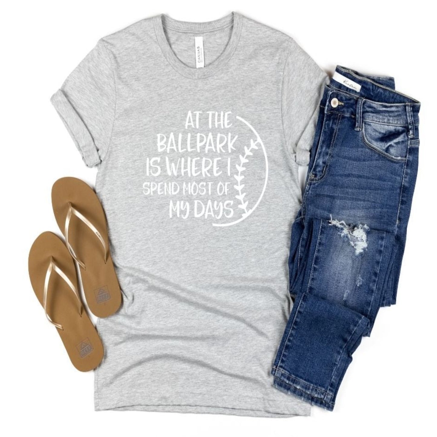 Short Sleeve T-Shirt AT THE BALLPARK