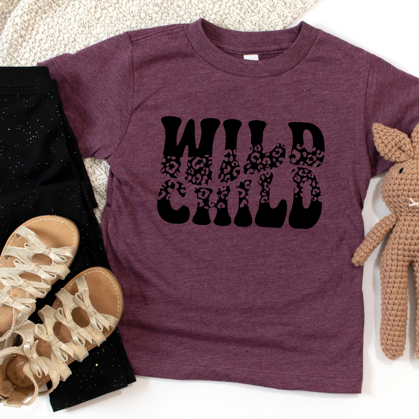 KIDS Short Sleeve T-shirt WILD CHILD