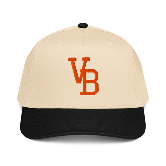 Van Buren Classic Snapback Hat VB NATURAL/BLACK