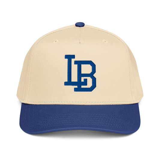 Liberty Benton Classic Snapback Hat LB NATURAL/BLUE