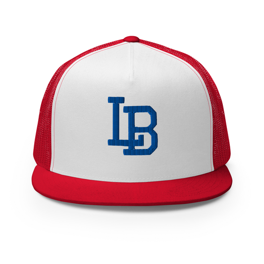 Liberty Benton Trucker Hat LB RED/WHITE