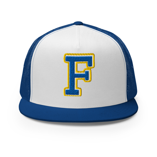 Findlay Trucker Hat F BLUE/WHITE