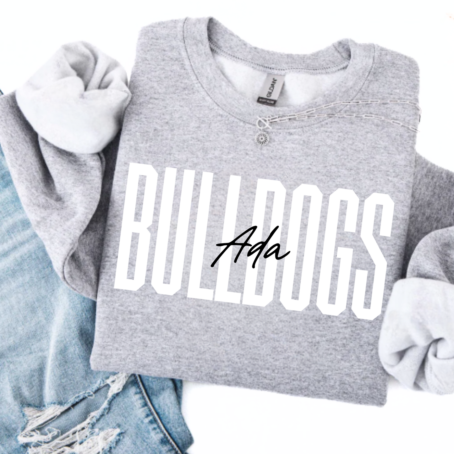 Ada Unisex Sweatshirt BULLDOGS ADA GREY