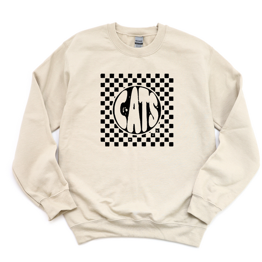 Delphos Jefferson Unisex Sweatshirt CATS SAND