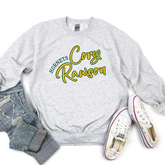 Cory Rawson Unisex Sweatshirt CORY RAWSON HORNETS GREY
