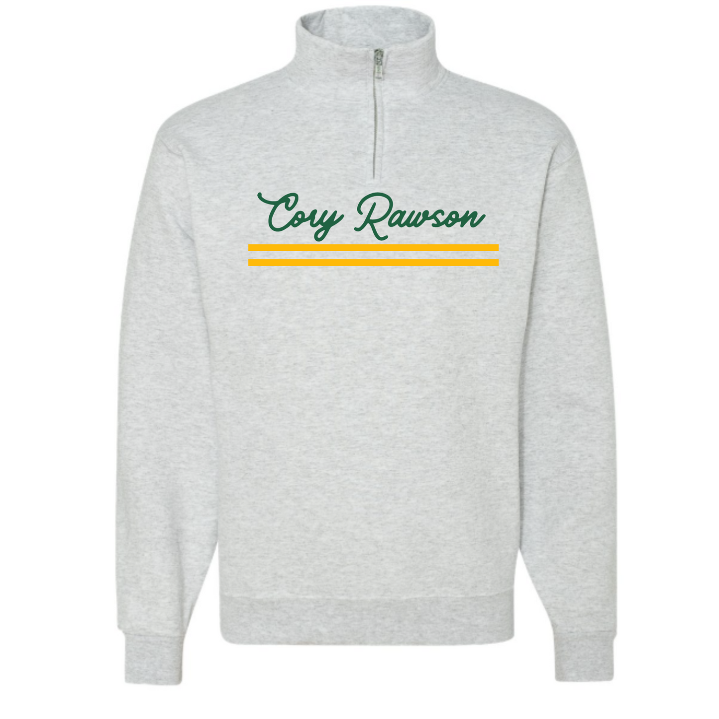 Cory Rawson Quarter Zip Sweatshirt CORY RAWSON GREY