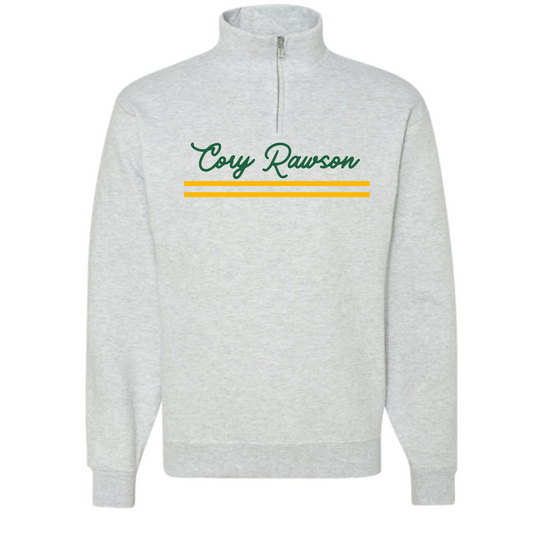 Cory Rawson Quarter Zip Sweatshirt CORY RAWSON GREY