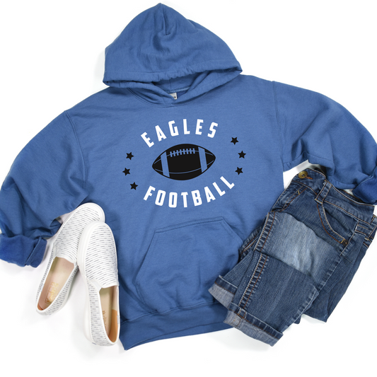 Liberty Benton Unisex Hoodie EAGLES FOOTBALL