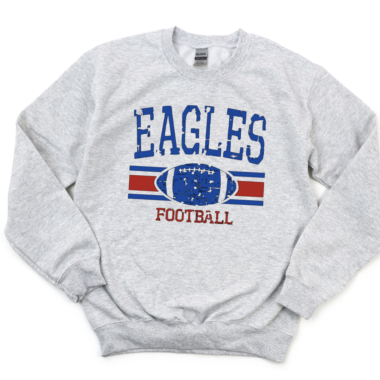 Liberty Benton Unisex Sweatshirt/T-Shirt DISTRESSED FOOTBALL