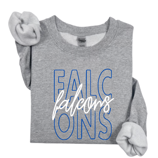 Riverdale Unisex Sweatshirt FALCONS GREY