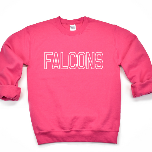Riverdale Unisex Sweatshirt FALCONS PINK