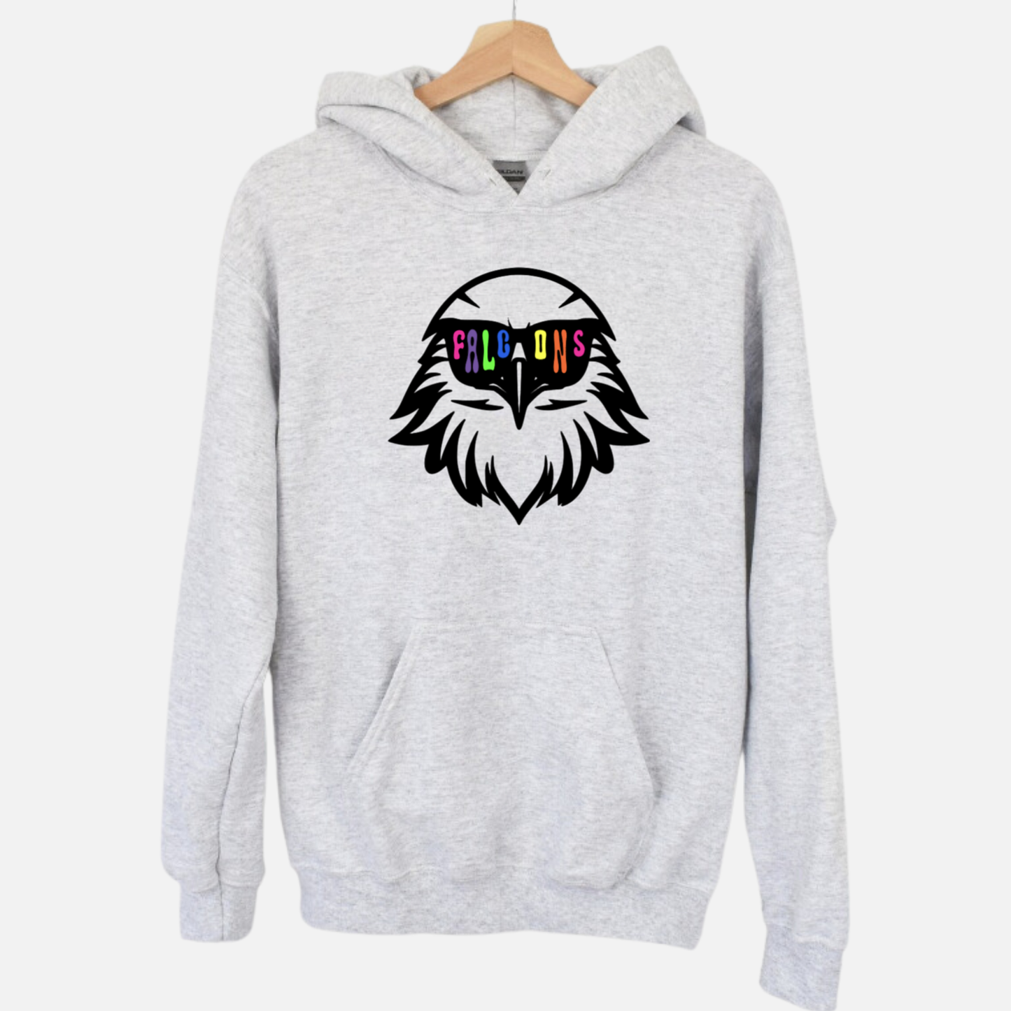 Falcons Unisex Hoodie GLASSES