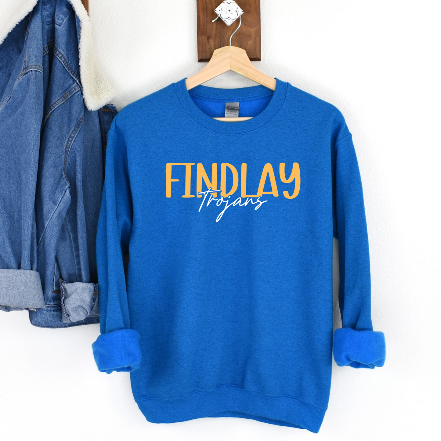 Findlay Unisex Sweatshirt FINDLAY TROJANS BLUE