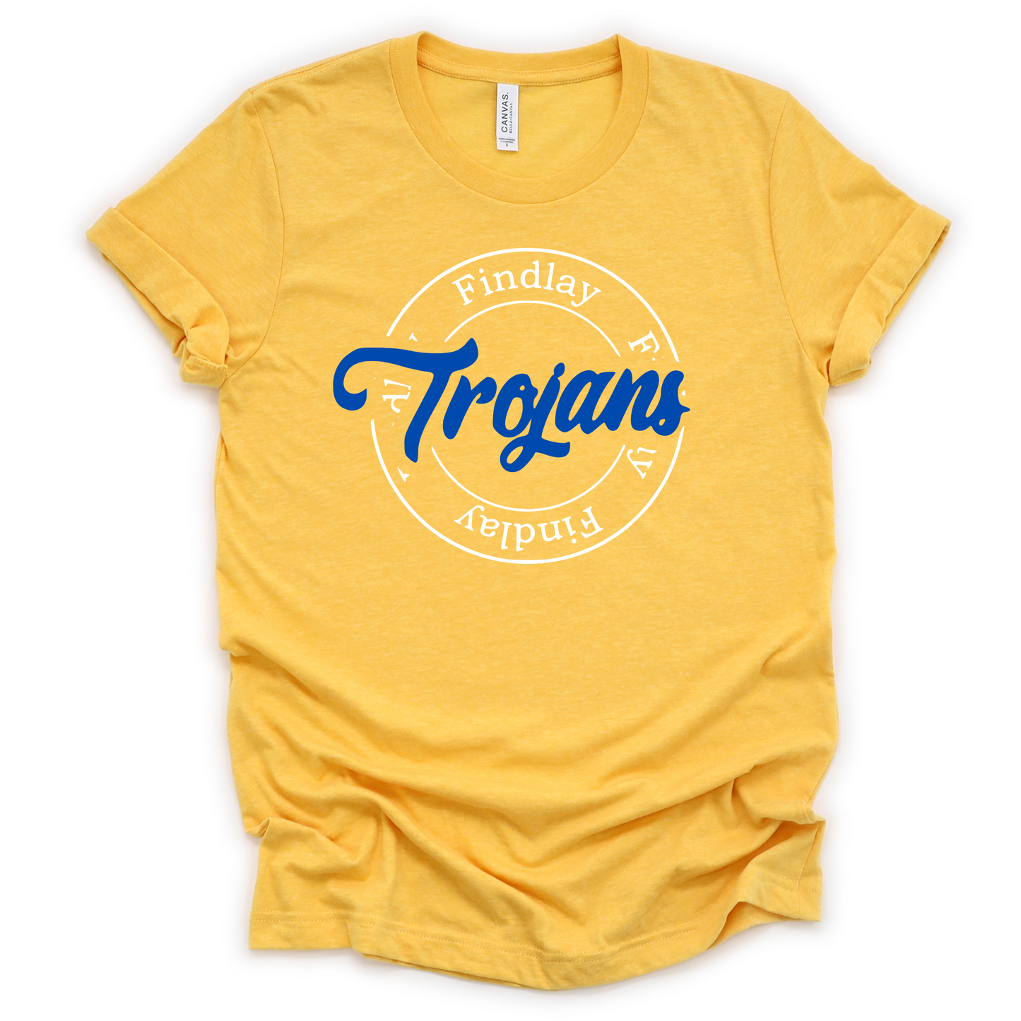 Findlay Unisex T-Shirt TROJANS CIRCLE