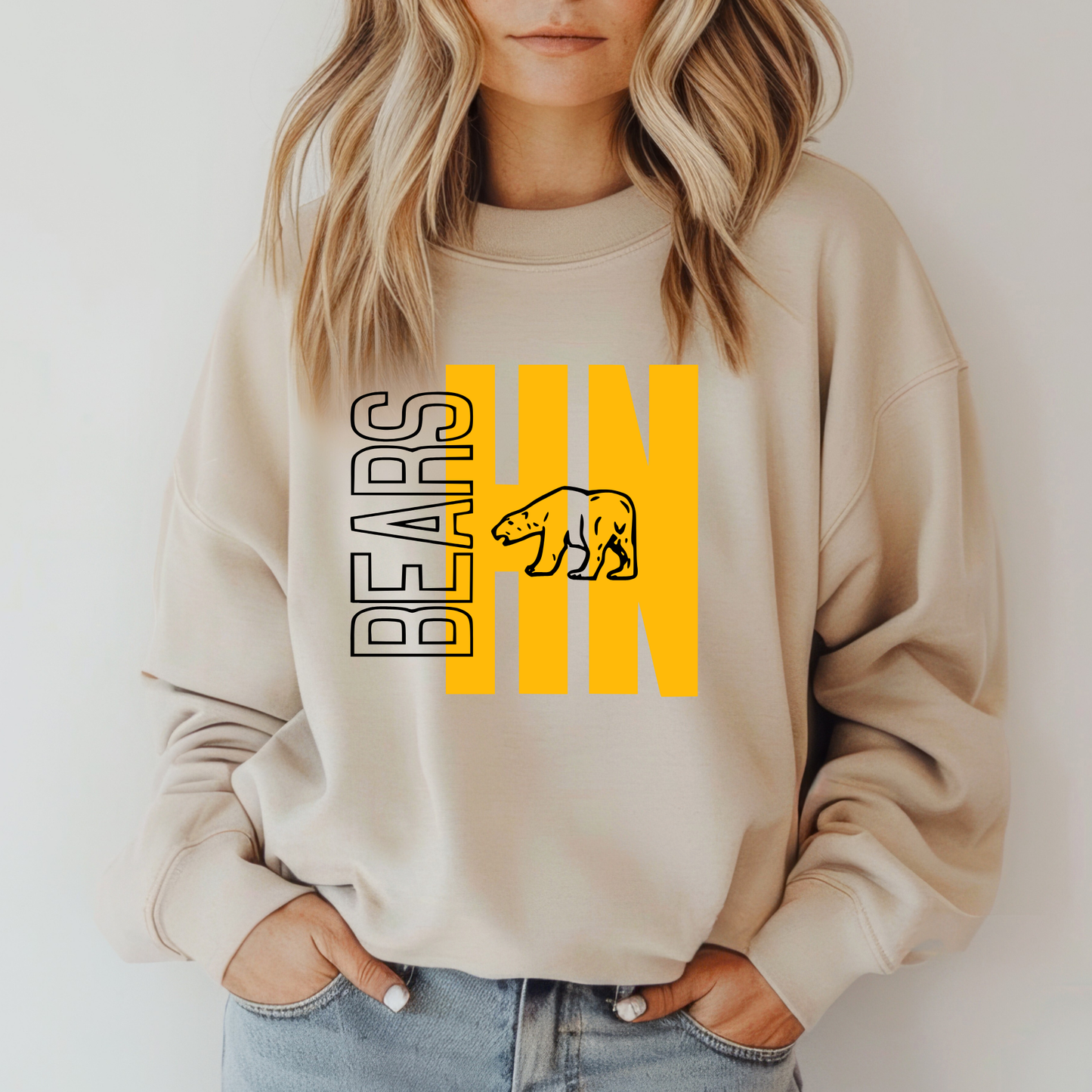 Hardin Northern Unisex Sweatshirt BEARS OUTLINE HN