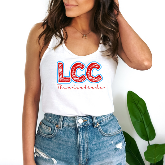 LCC Tank Top LCC THUNDERBIRDS WHITE