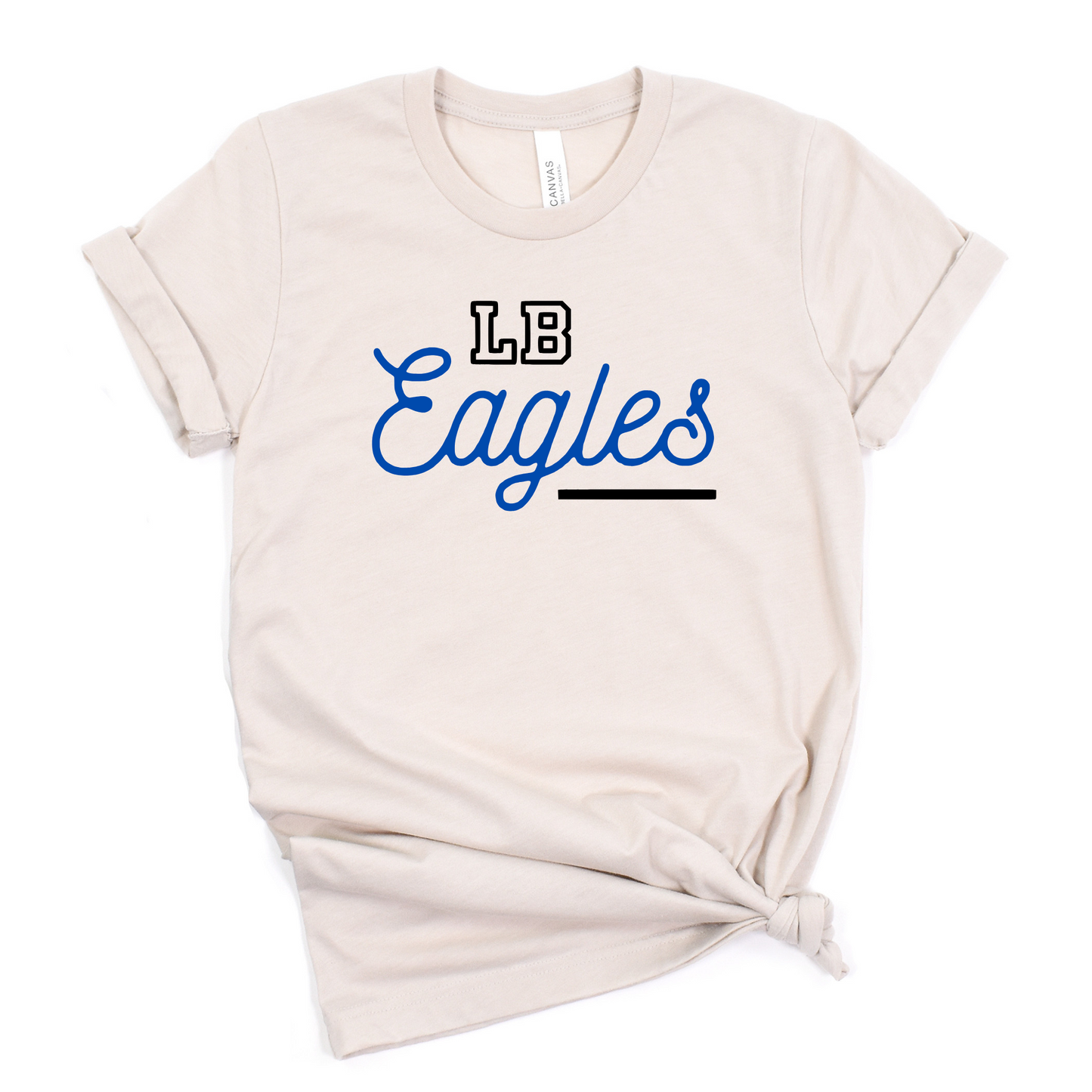 Liberty Benton Unisex T-Shirt LB EAGLES HEATHER DUST