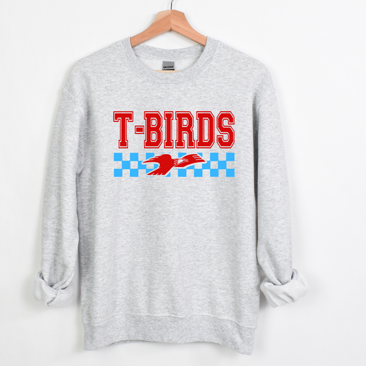 LCC Unisex Sweatshirt TBIRDS CHECKERED