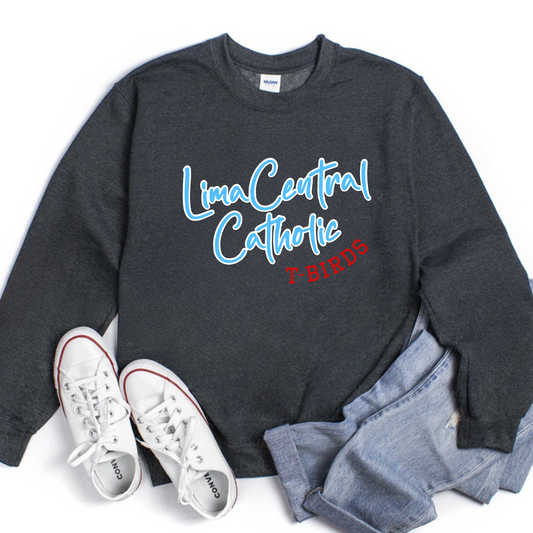 LCC Unisex Sweatshirt LCC TBIRDS DARK GREY