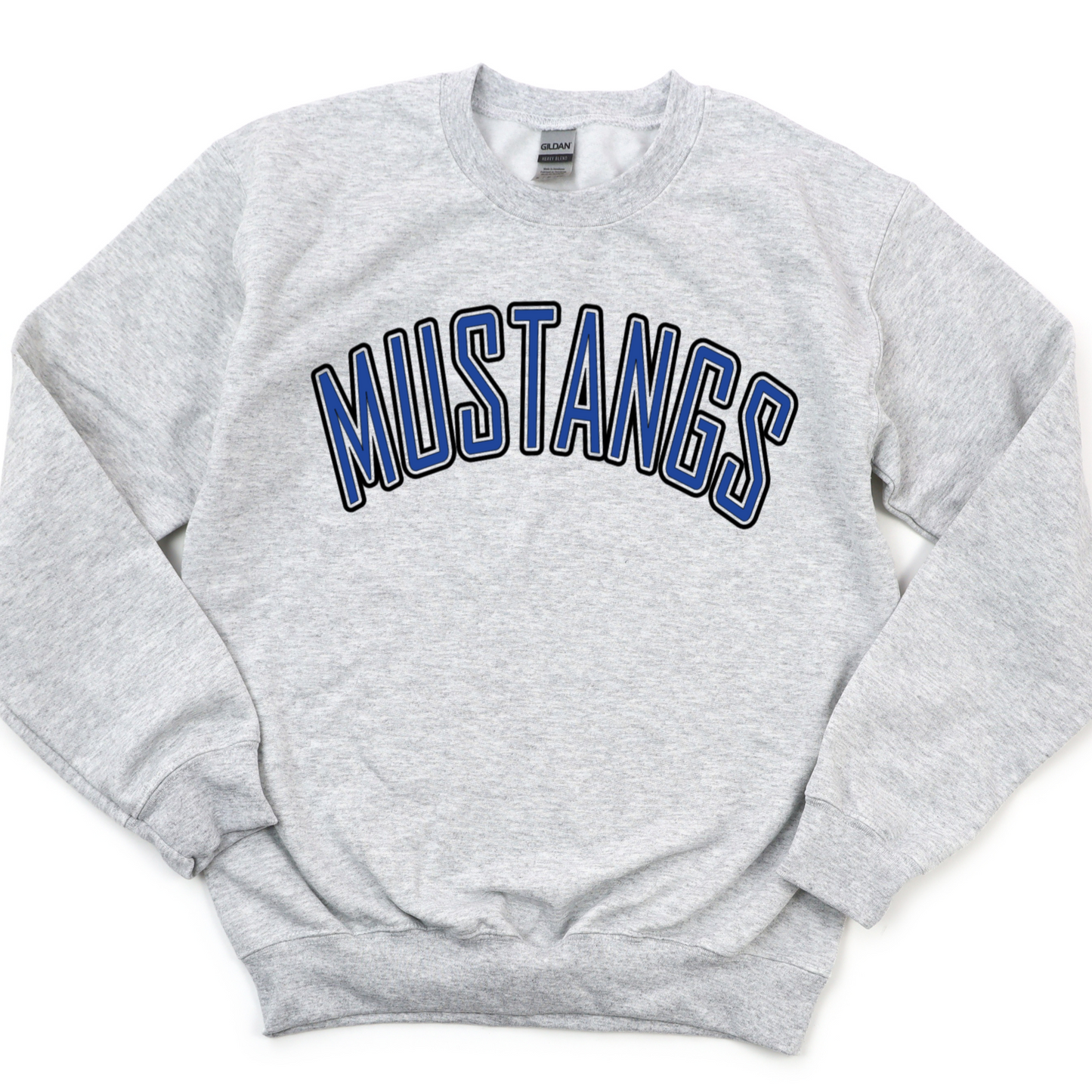 Allen East Unisex Sweatshirt MUSTANGS GREY