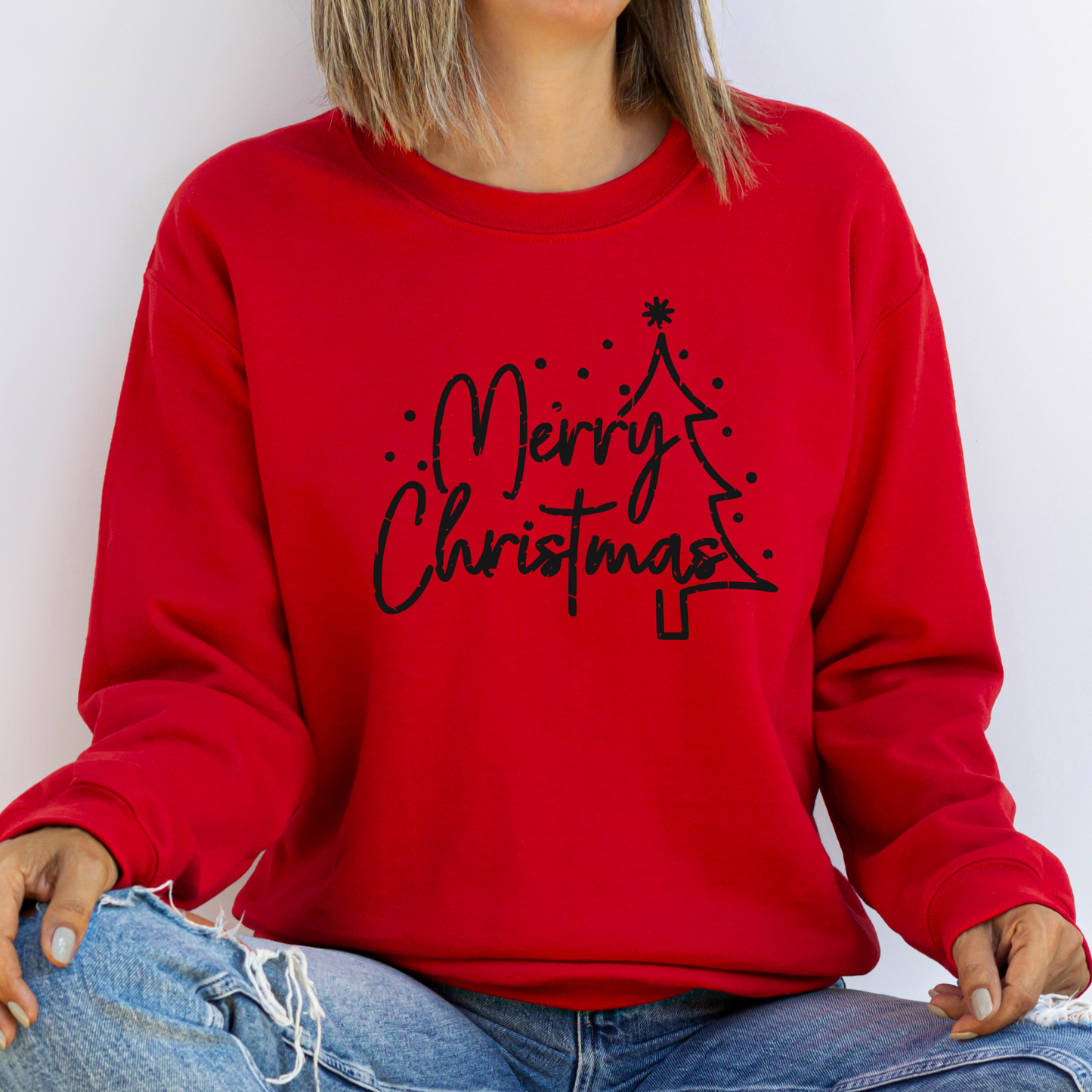 Christmas Sweatshirt MERRY CHRISTMAS