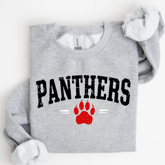 McComb Unisex Sweatshirt PANTHERS PAW GREY