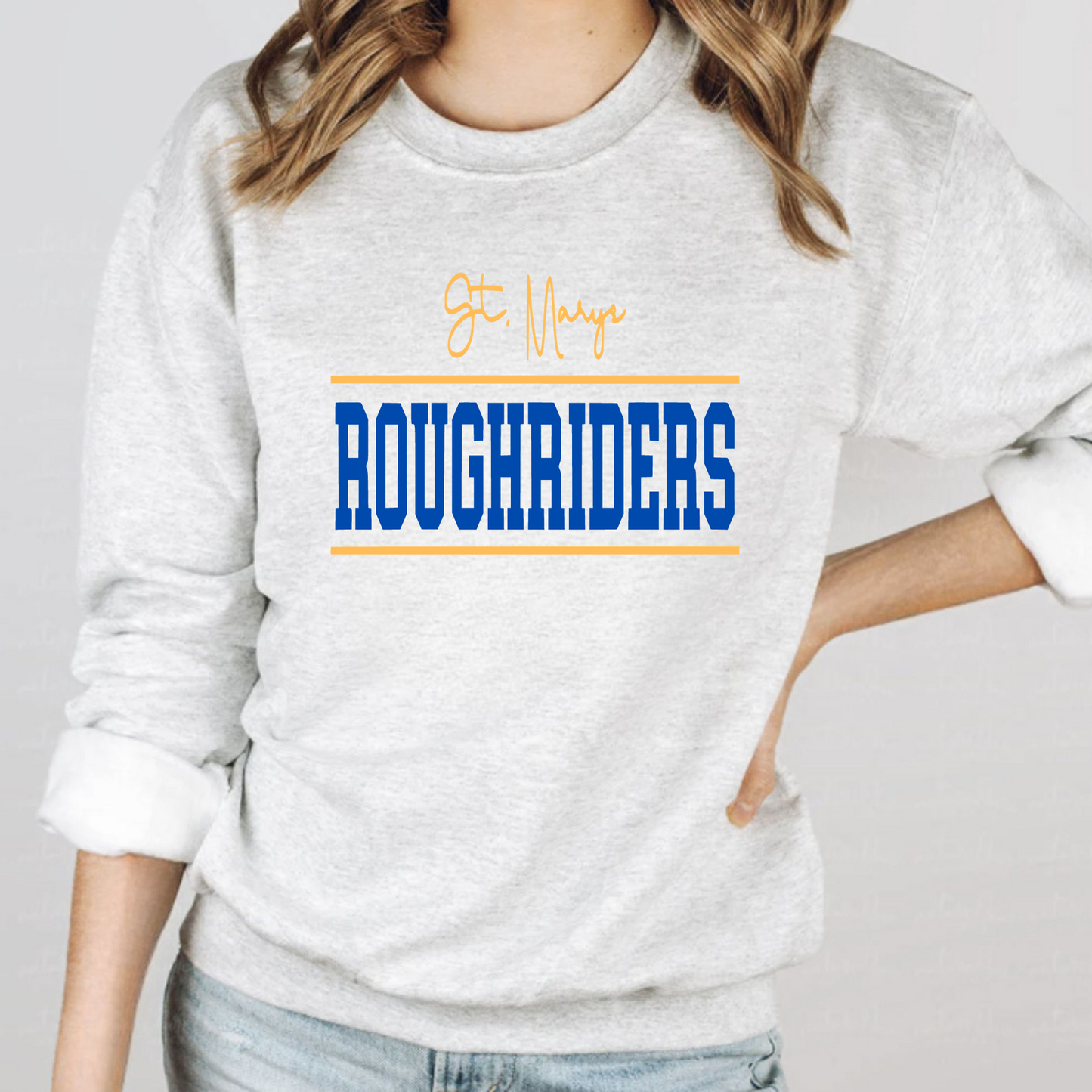 St Marys Spirit Wear Sweatshirt ST MARYS ROUGHRIDERS