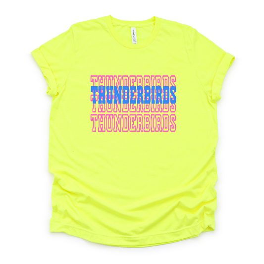 Thunderbirds Neon Unisex T-Shirt