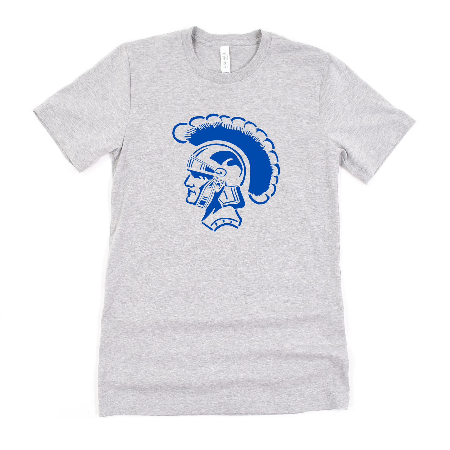 Findlay Unisex T-Shirt TROJAN HEAD GREY