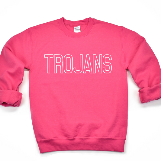 Findlay Unisex Sweatshirt TROJANS PINK
